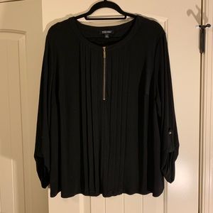 Black Long Sleeve with zipper